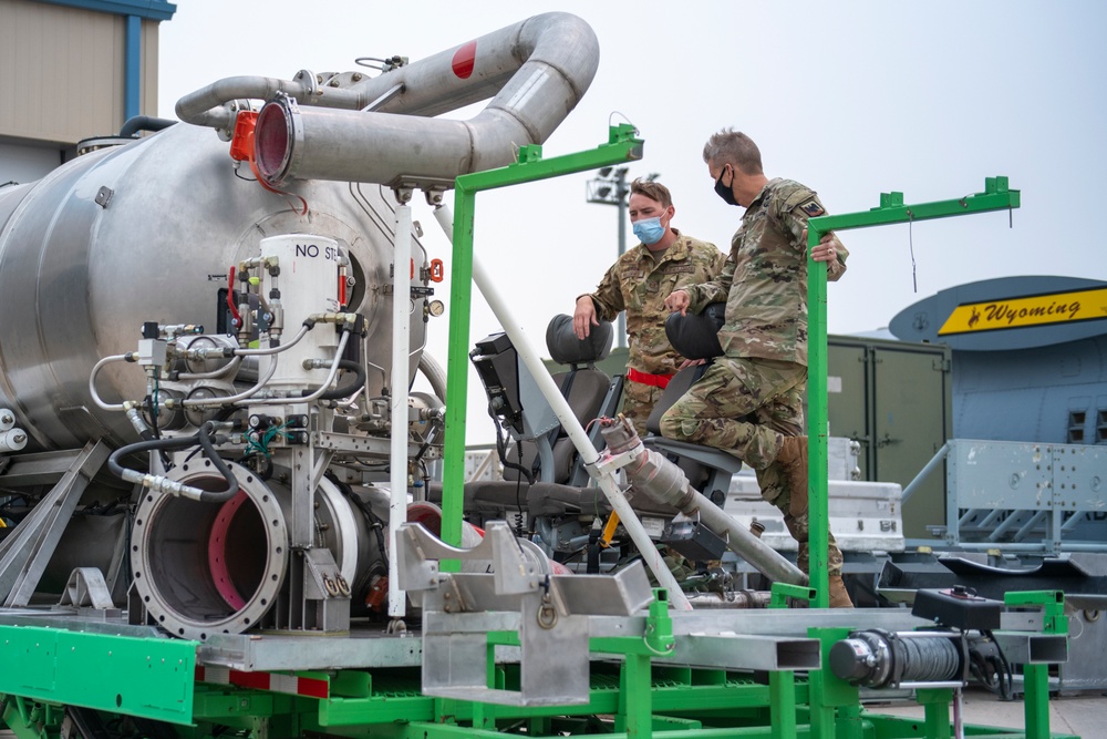 Chief of the National Guard Bureau visits the Wyoming National Guard