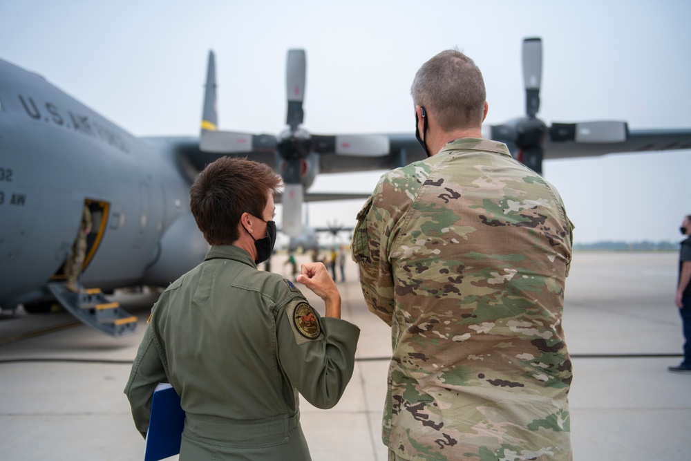 Chief of the National Guard Bureau visits the Wyoming National Guard