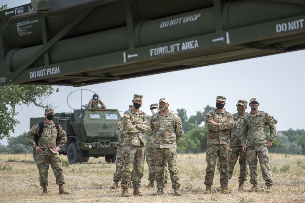 Chief of the National Guard Bureau visits the Wyoming National Guard