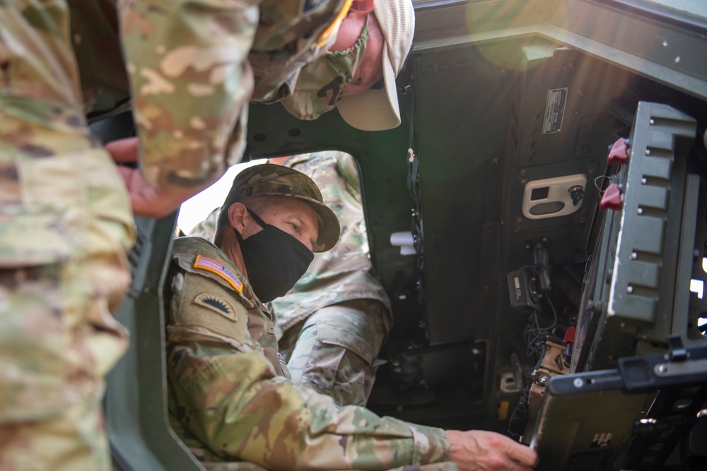 Chief of the National Guard Bureau visits the Wyoming National Guard