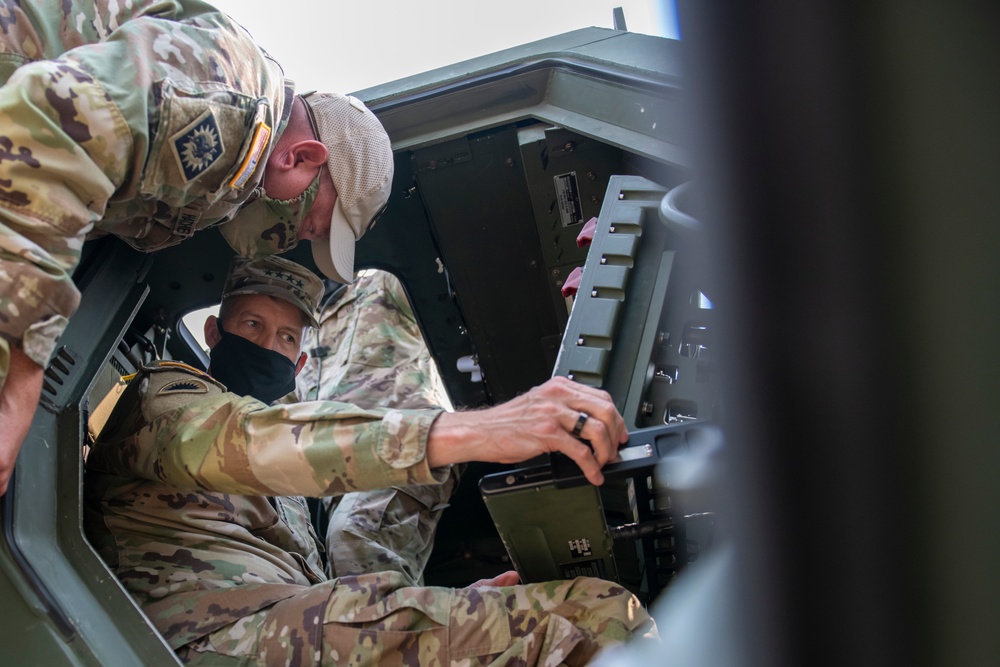 Chief of the National Guard Bureau visits the Wyoming National Guard