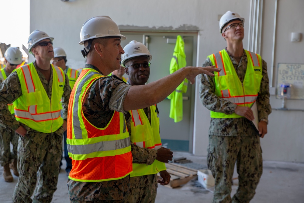 NAVFAC Pacific senior leaders visit MCB Camp Blaz