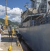 HMS Richmond (F239) arrives at CFAS