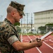 3d MLG Commanding General presents Navy and Marine Corps Medal to Sergeant Major David M. Potter