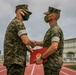 3d MLG Commanding General presents Navy and Marine Corps Medal to Sergeant Major David M. Potter