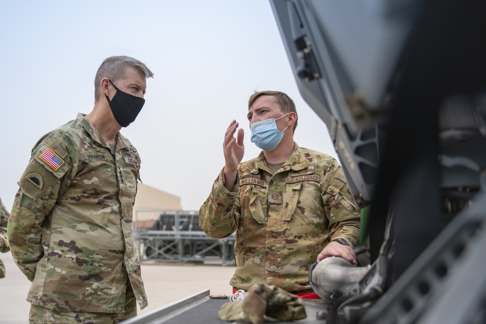 Chief of the National Guard Bureau visits the Wyoming National Guard