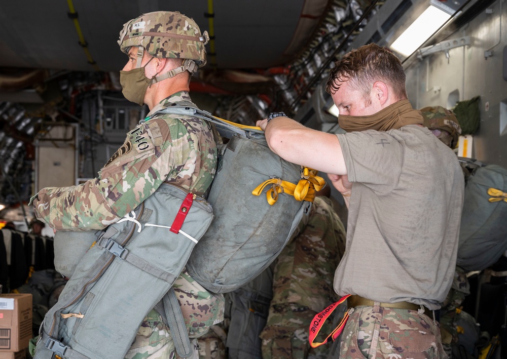 82nd Airborne Division prepares for Airborne Operations in support of Garuda Shield 21