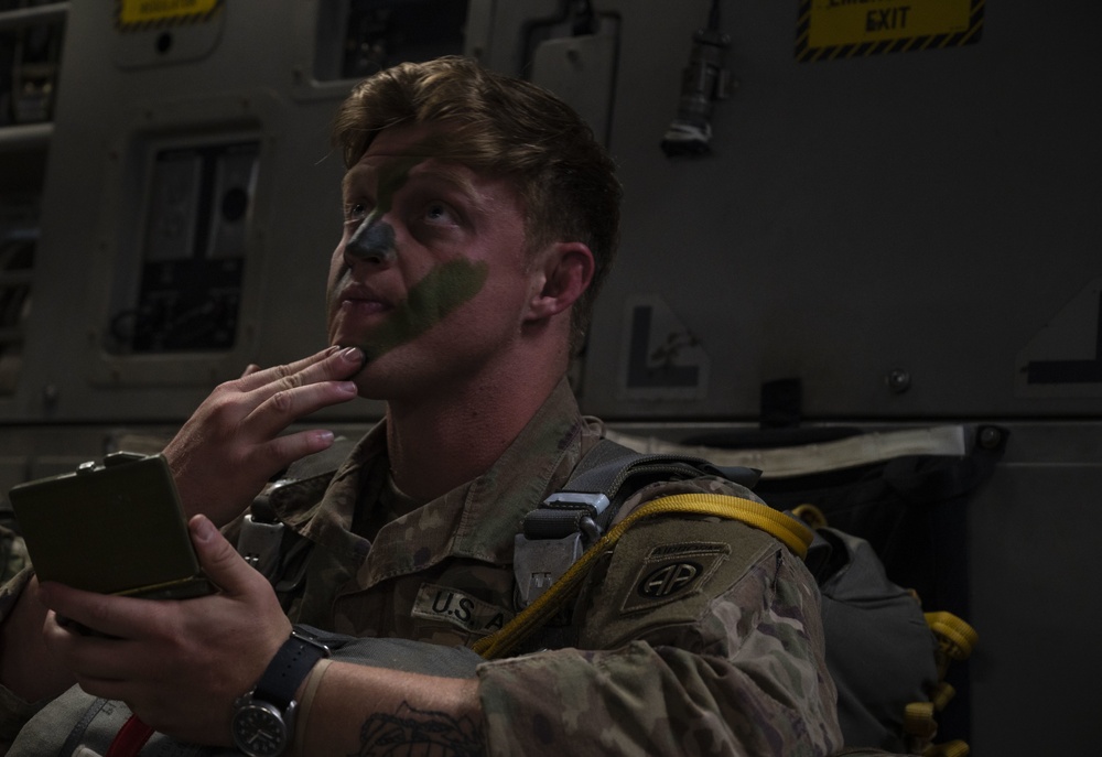 McChord C-17s support Airborne Operations over Indonesia during Garuda Shield 21