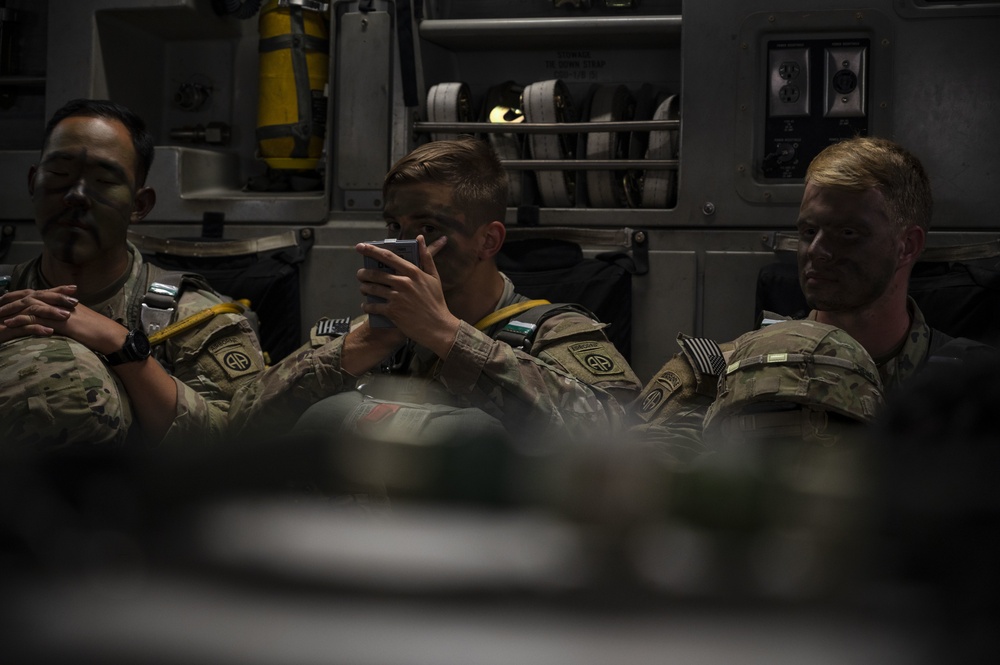 McChord C-17s support Airborne Operations over Indonesia during Garuda Shield 21