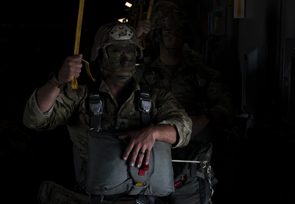 McChord C-17s support Airborne Operations over Indonesia during Garuda Shield 21