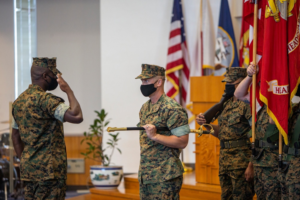 Sgt. Maj. Jorge Cedeńo-Tulloch appointment ceremony for H&amp;HS