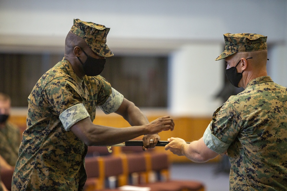 Sgt. Maj. Jorge Cedeńo-Tulloch appointment ceremony for H&amp;HS