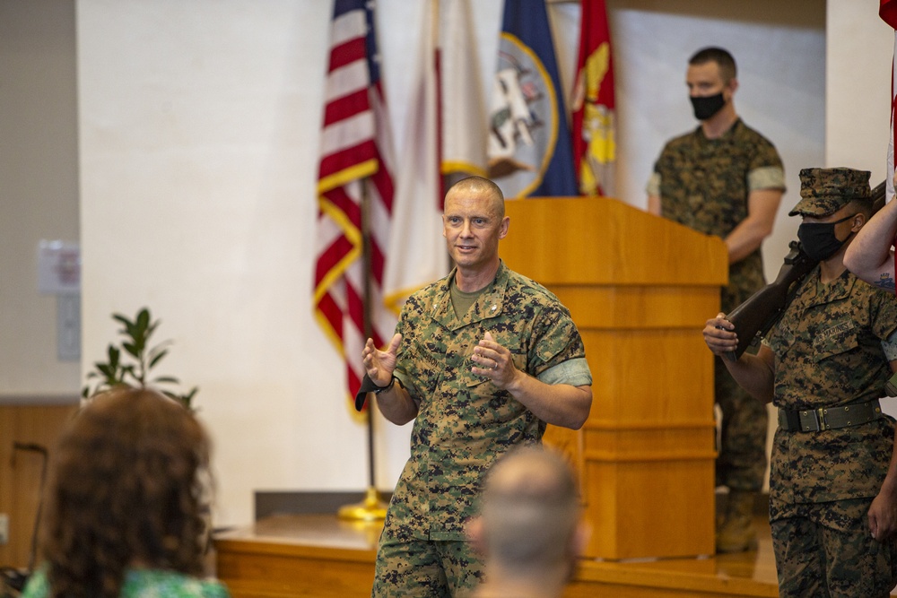 Sgt. Maj. Jorge Cedeńo-Tulloch appointment ceremony for H&amp;HS