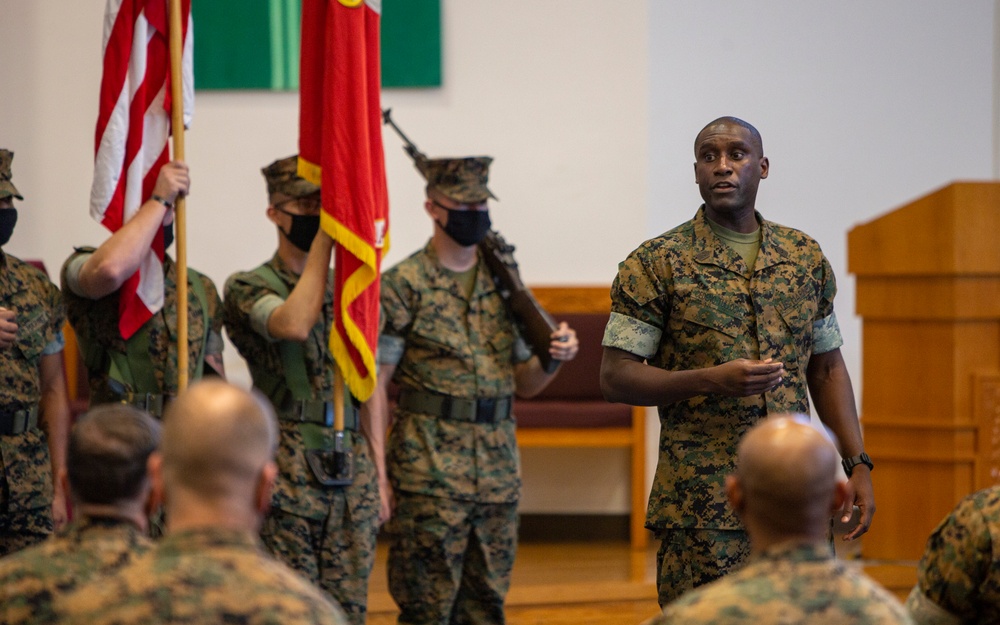 Sgt. Maj. Jorge Cedeńo-Tulloch appointment ceremony for H&amp;HS