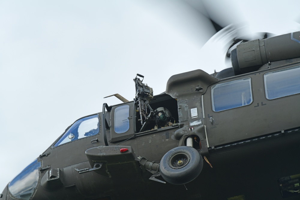 1st Combat Aviation Brigade, 1st Infantry Division, Conduct Aerial Gunnery Training