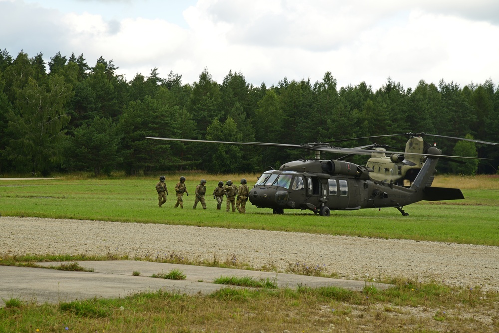 1st Combat Aviation Brigade, 1st Infantry Division, Conduct Aerial Gunnery Training