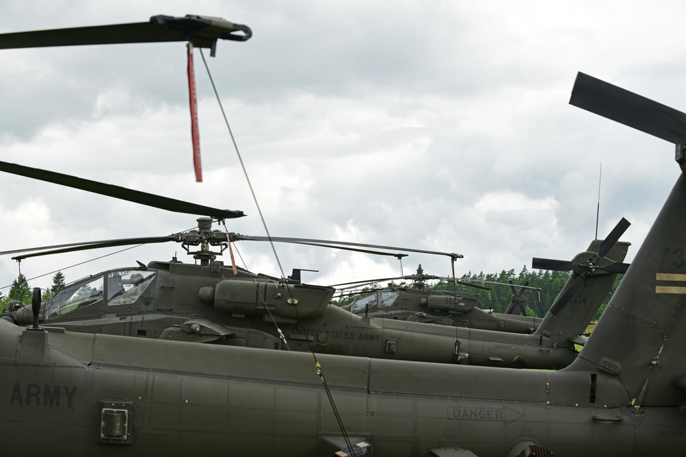 1st Combat Aviation Brigade, 1st Infantry Division, Conduct Aerial Gunnery Training