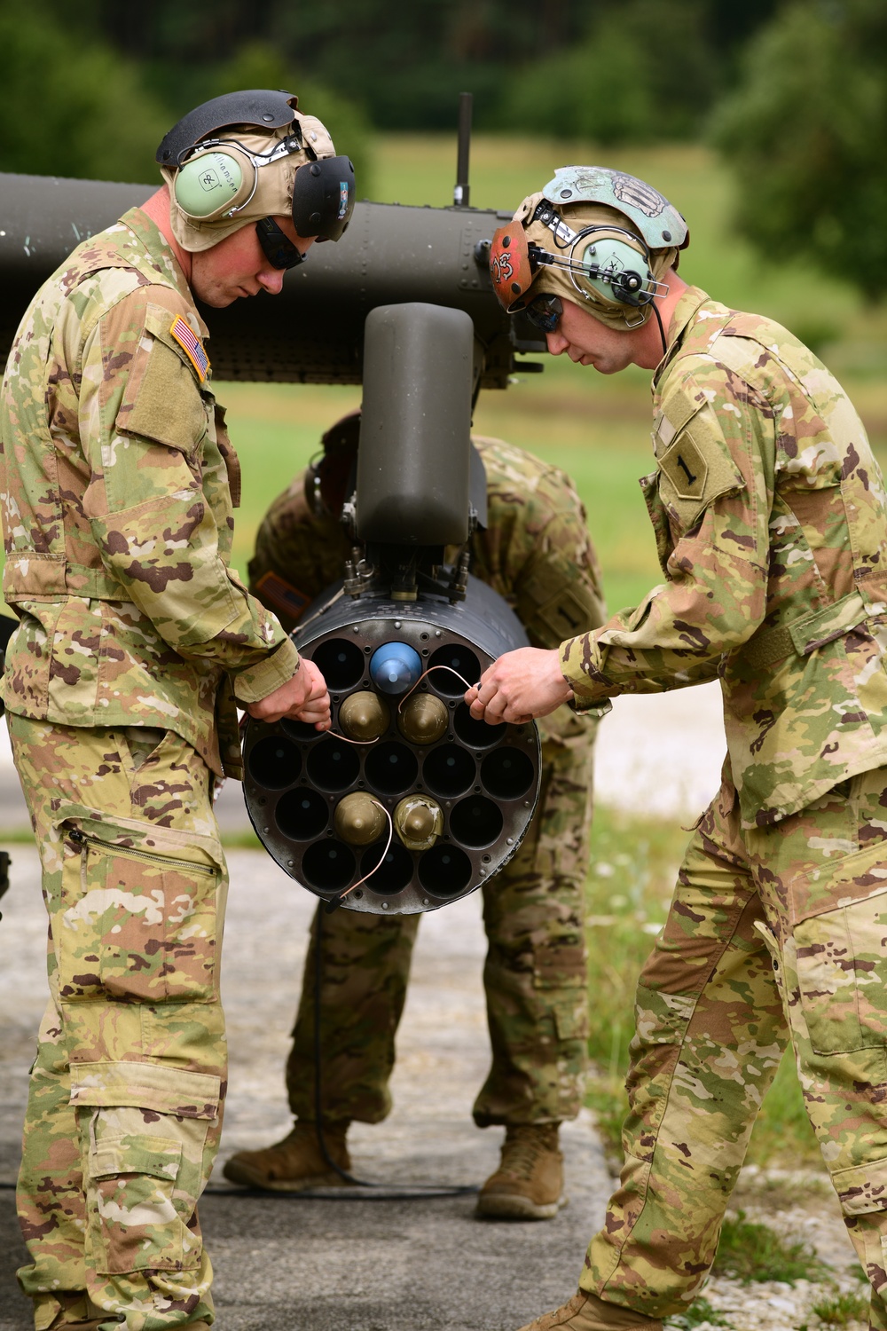 1st Combat Aviation Brigade, 1st Infantry Division, Conduct Aerial Gunnery Training