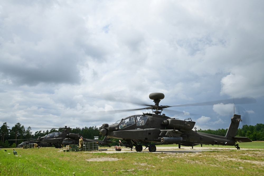 1st Combat Aviation Brigade, 1st Infantry Division, Conduct Aerial Gunnery Training