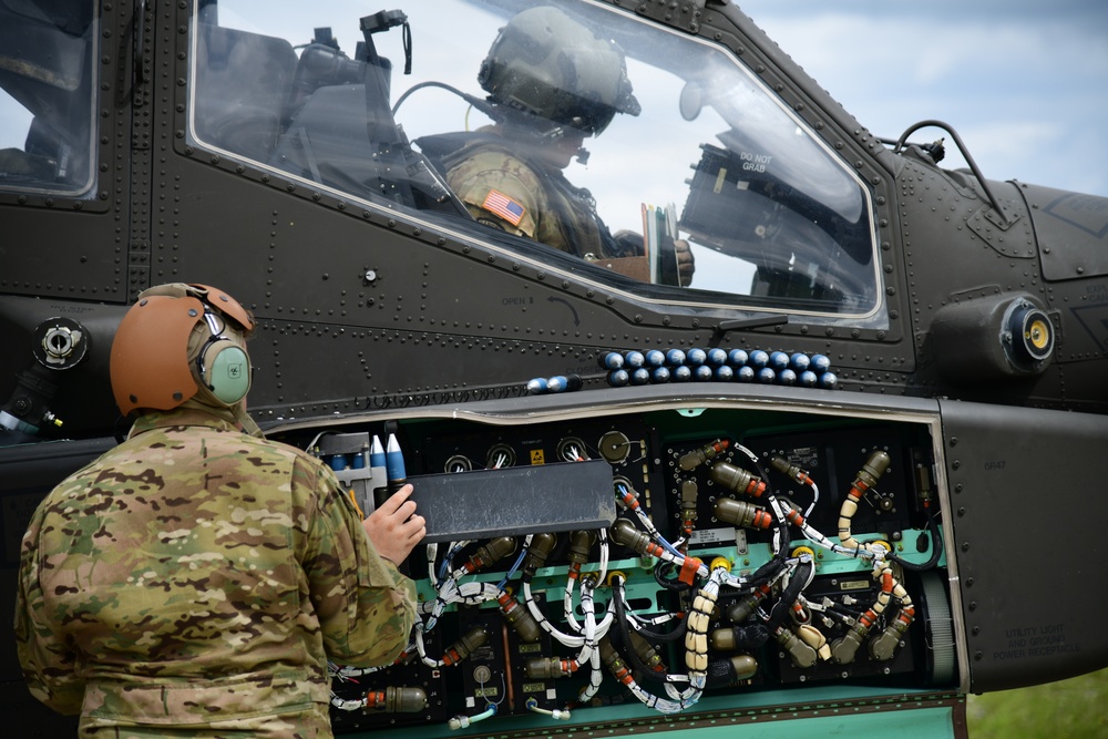 1st Combat Aviation Brigade, 1st Infantry Division, Conduct Aerial Gunnery Training