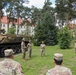 The 49th Transportation Battalion conducts promotions in Żagań, Poland