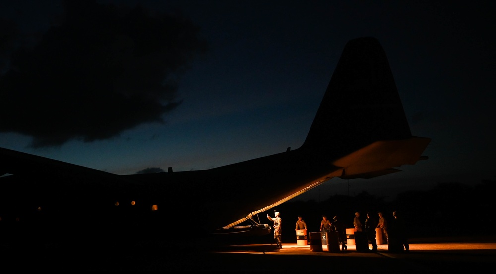 75th EAS delivers supplies