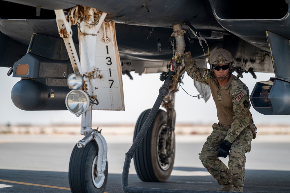 Forward Area Refueling Point (FARP) Exercise