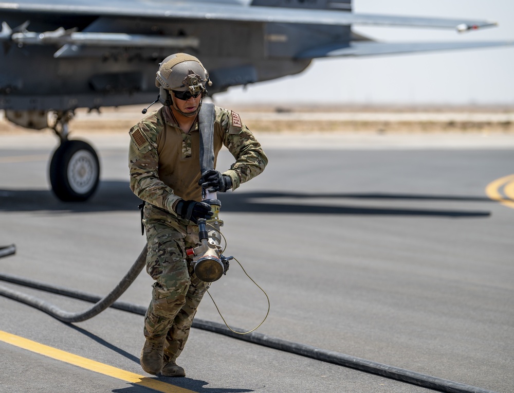 Forward Area Refueling Point (FARP) Exercise