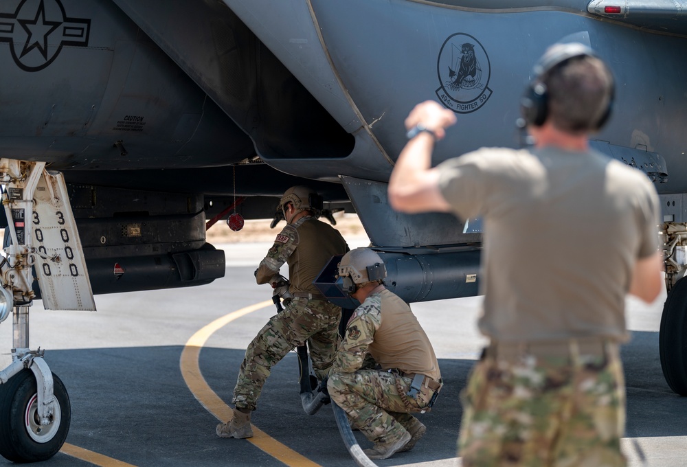 Forward Area Refueling Point (FARP) Exercise