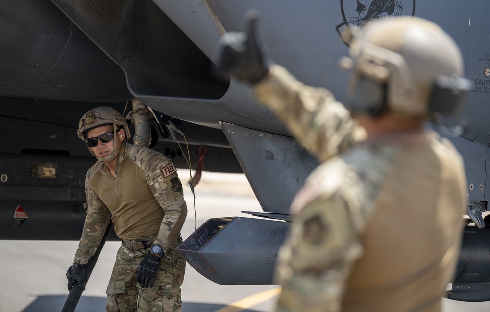 Forward Area Refueling Point (FARP) Exercise