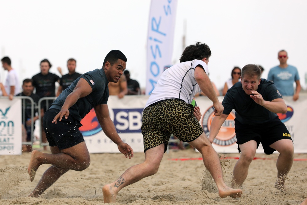 Community engagement: U.S. rugby team represents NATO and Battle Group Poland at Sopot tournament