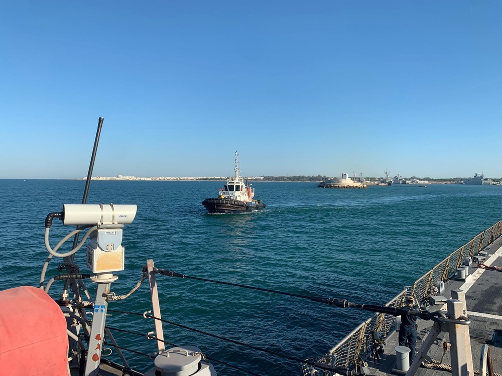 Forward Deployed Regional Maintenance Center Completes USS Porter Availability On Time