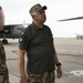 Colonel General Serhii Drozdov and Vinnytsia Oblast Governor Serhiy Borzov welcome the 352d Special Operations Forces to Ukraine