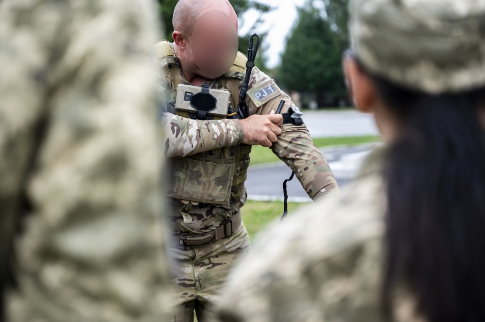 352d Special Operations Forces and Ukrainian Air Force Members Conduct Tactical Combat Casualty Care Training