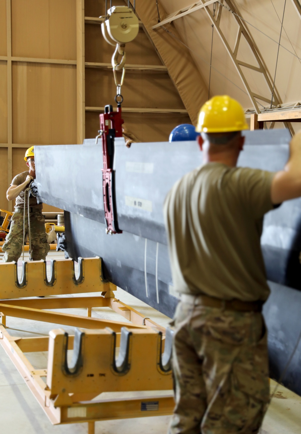 Task Force Phoenix, Bravo Company, 640th Aviation Support Battalion mechanics conducts UH-60 Black Hawk helicopter maintenance