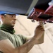 Task Force Phoenix, Bravo Company, 640th Aviation Support Battalion mechanics conducts UH-60 Black Hawk helicopter maintenance