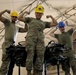 Task Force Phoenix, Bravo Company, 640th Aviation Support Battalion mechanics conducts UH-60 Black Hawk helicopter maintenance