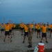 210804-N-YF306-0086 NEWPORT, R.I. (Aug. 4, 2021) Recruit Division Commander Directs Physical Fitness Training