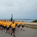 210804-N-YF306-0143 NEWPORT, R.I. (August 4, 2021) Officer Candidates March After Earning Guidon