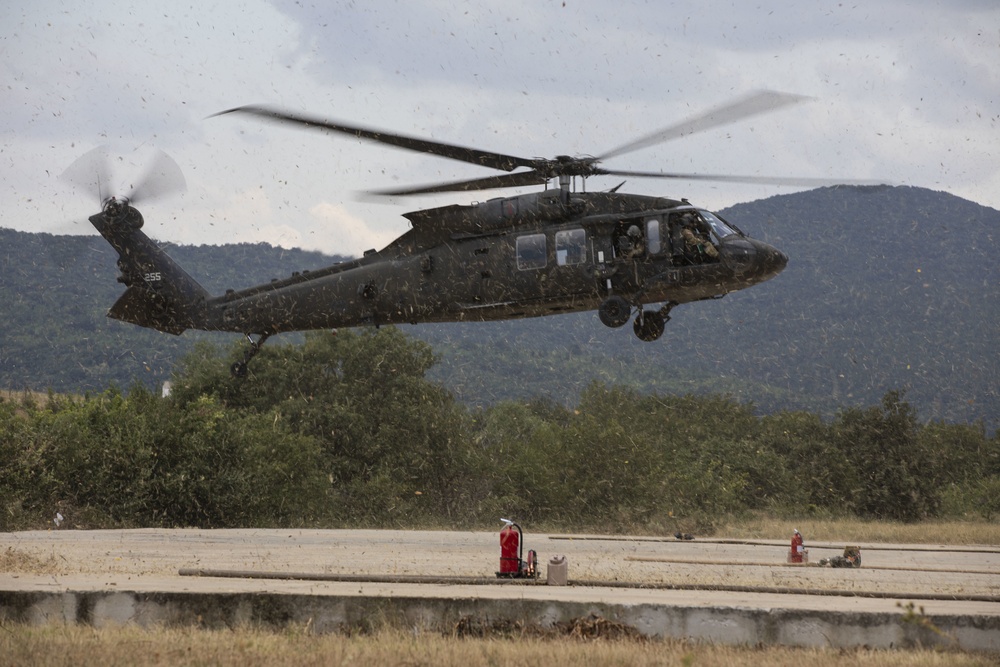 Flying target practice: 3-1 AHB conducts aerial gunnery in Bulgaria
