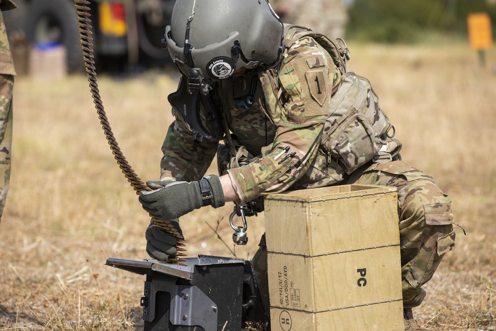Flying target practice: 3-1 AHB conducts aerial gunnery in Bulgaria
