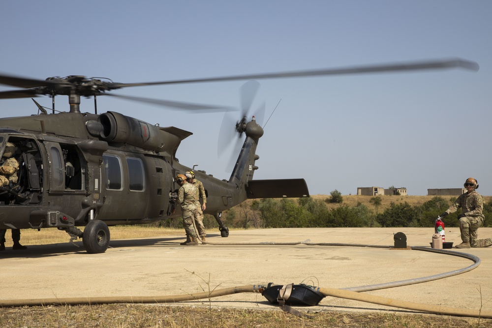 Flying target practice: 3-1 AHB conducts aerial gunnery in Bulgaria