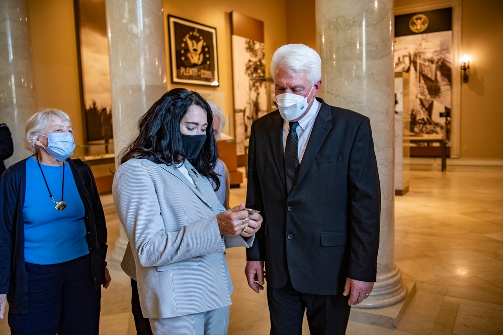 Defense POW/MIA Accounting Agency Participates in a Public Wreath-Laying at the Tomb of the Unknown Soldier