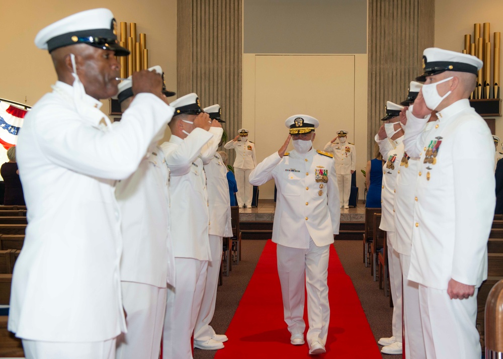 DVIDS - News - Commander, Submarine Squadron 16 Holds Change of Command