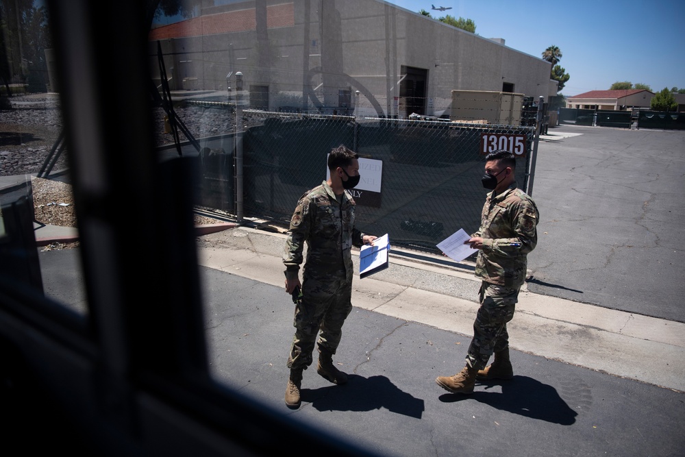 Logistics Airmen support mobility exercise