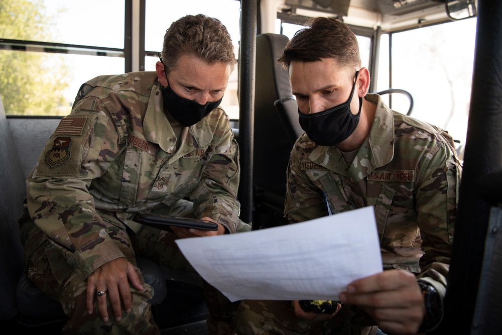 Logistics Airmen support mobility exercise