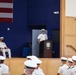 210806-N-YF306-0062 NEWPORT, R.I. (Aug. 6, 2021) Guest Speaks at Officer Candidate Graduation