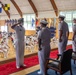 210806-N-YF306-0132 NEWPORT, R.I. (Aug. 6, 2021) Office Candidate Renders Honors at Graduation