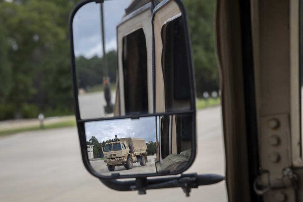 Marne Air Soldiers conduct a convoy live fire exercise at Fort Stewart, Georgia.