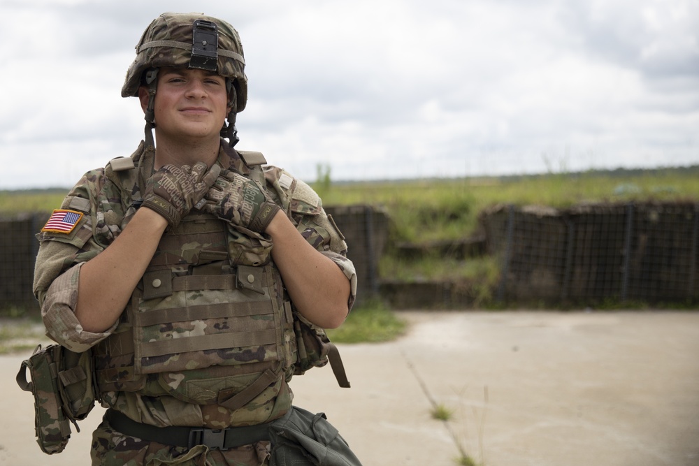 Marne Air Soldiers conduct a convoy live fire exercise at Fort Stewart, Georgia.